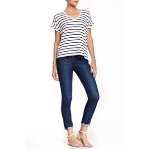 AG Stilt Cigarette Skinny Jeans dark rinse